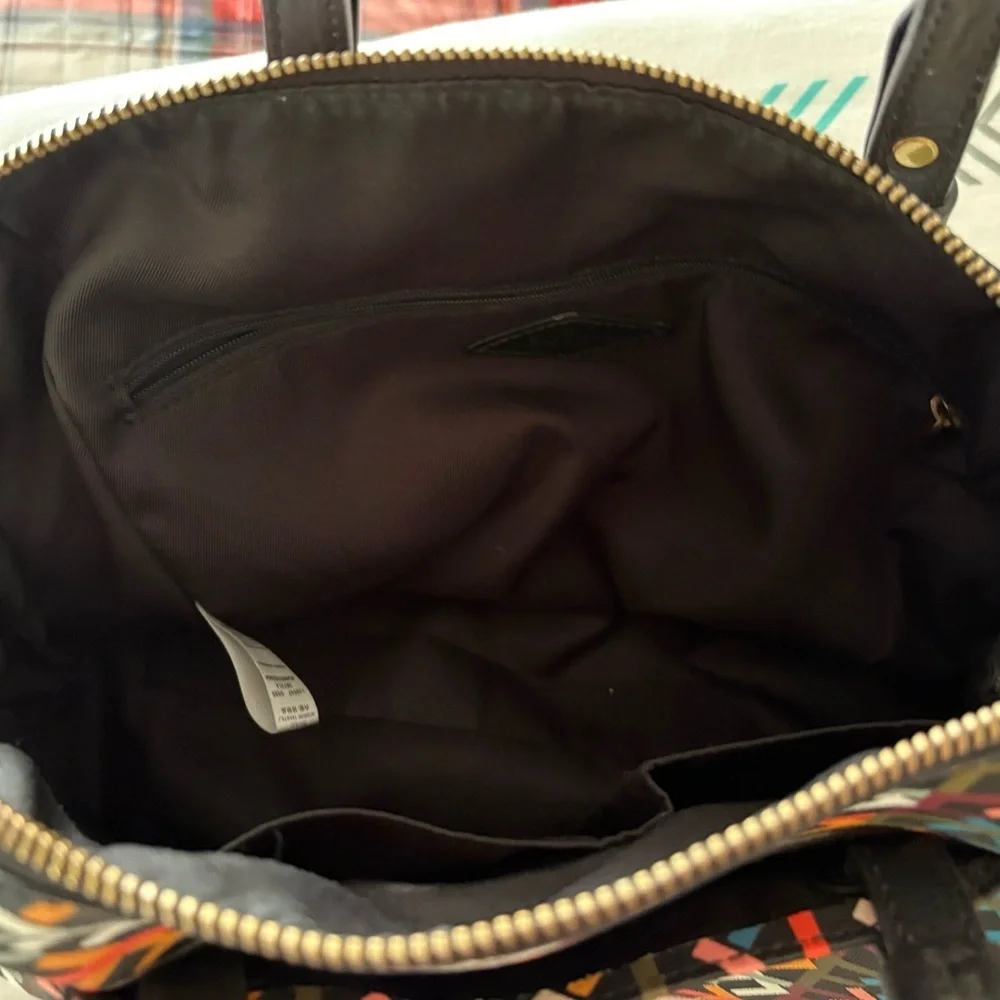 Fossil Rachel Geometric Satchel